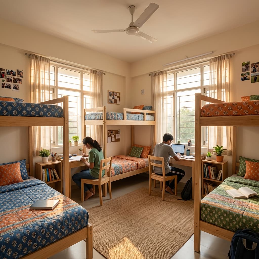 Hostel Dormitory Room